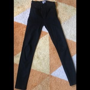 Agolde Black Sophie High Rise